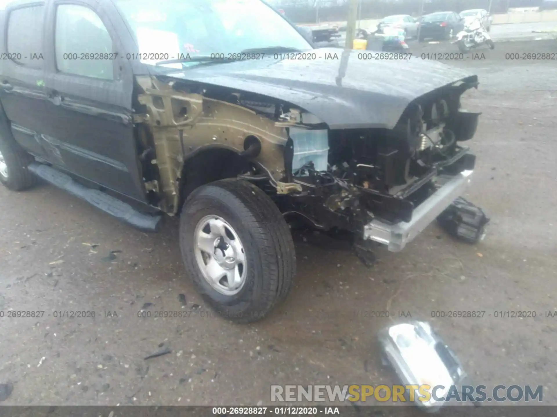 6 Photograph of a damaged car 3TMCZ5AN9LM290556 TOYOTA TACOMA 2020