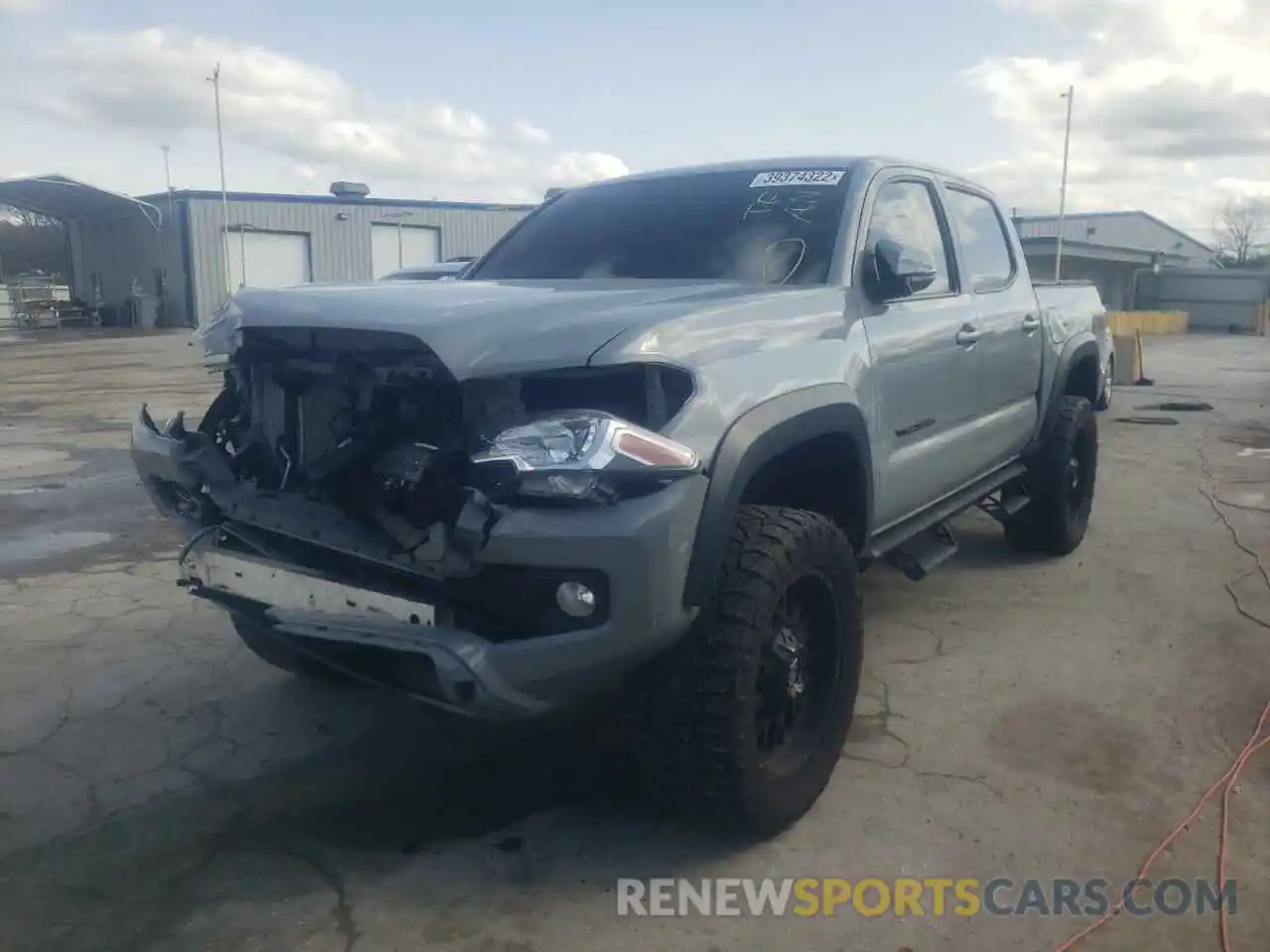 2 Photograph of a damaged car 3TMCZ5AN9LM291674 TOYOTA TACOMA 2020