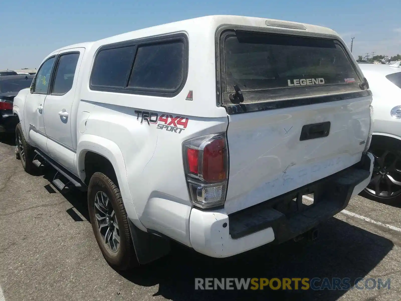 3 Photograph of a damaged car 3TMCZ5AN9LM296566 TOYOTA TACOMA 2020