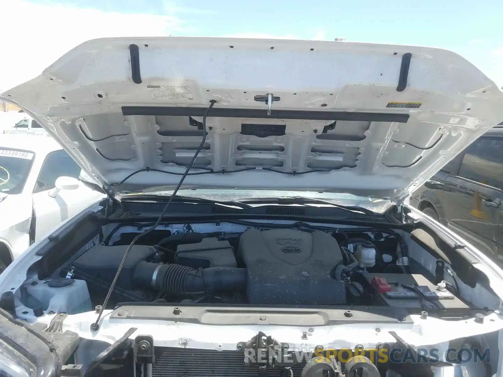 7 Photograph of a damaged car 3TMCZ5AN9LM296566 TOYOTA TACOMA 2020