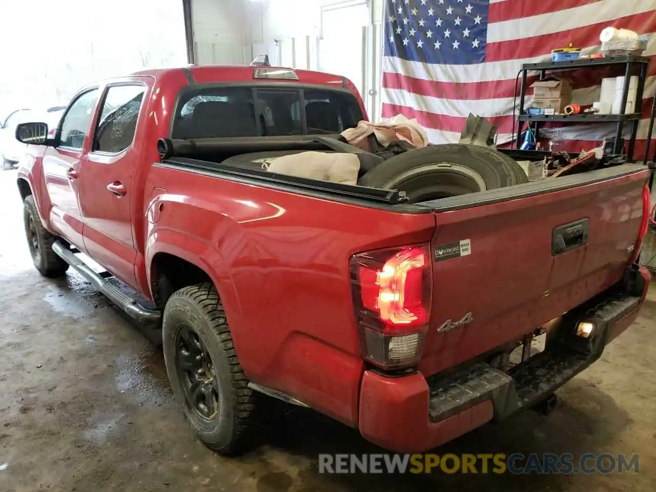 3 Photograph of a damaged car 3TMCZ5AN9LM296602 TOYOTA TACOMA 2020