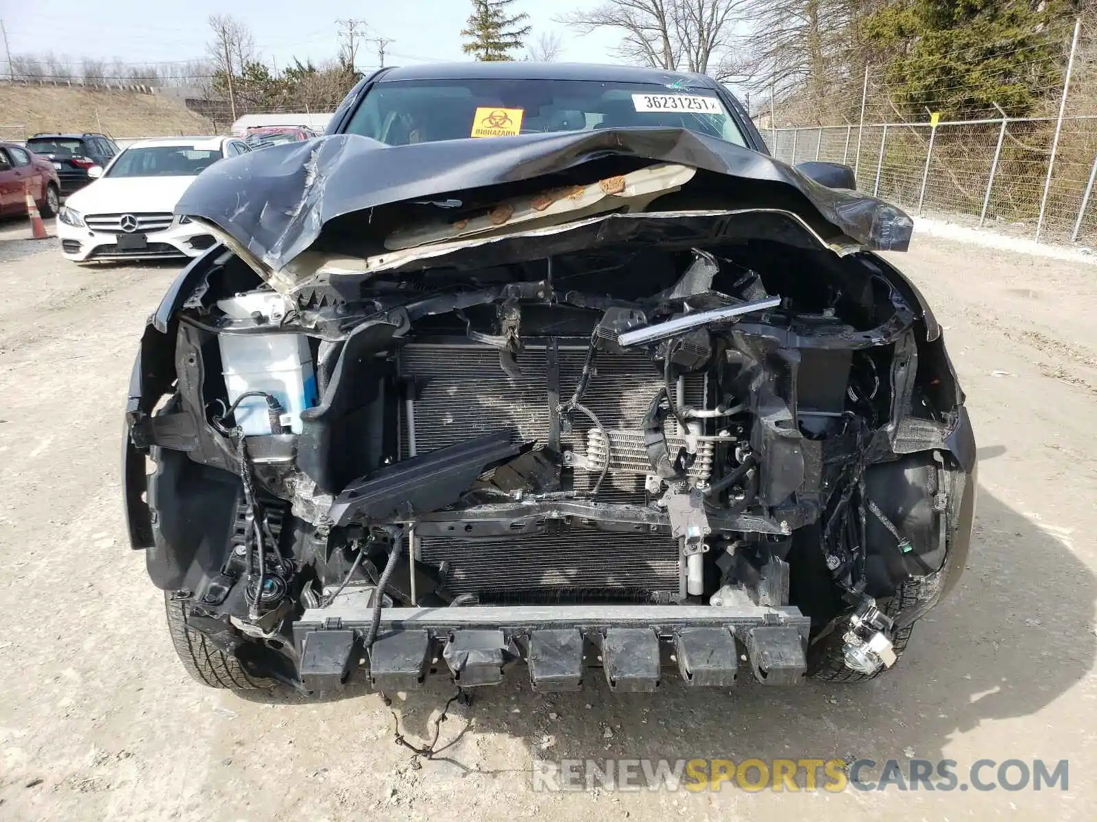 9 Photograph of a damaged car 3TMCZ5AN9LM298446 TOYOTA TACOMA 2020