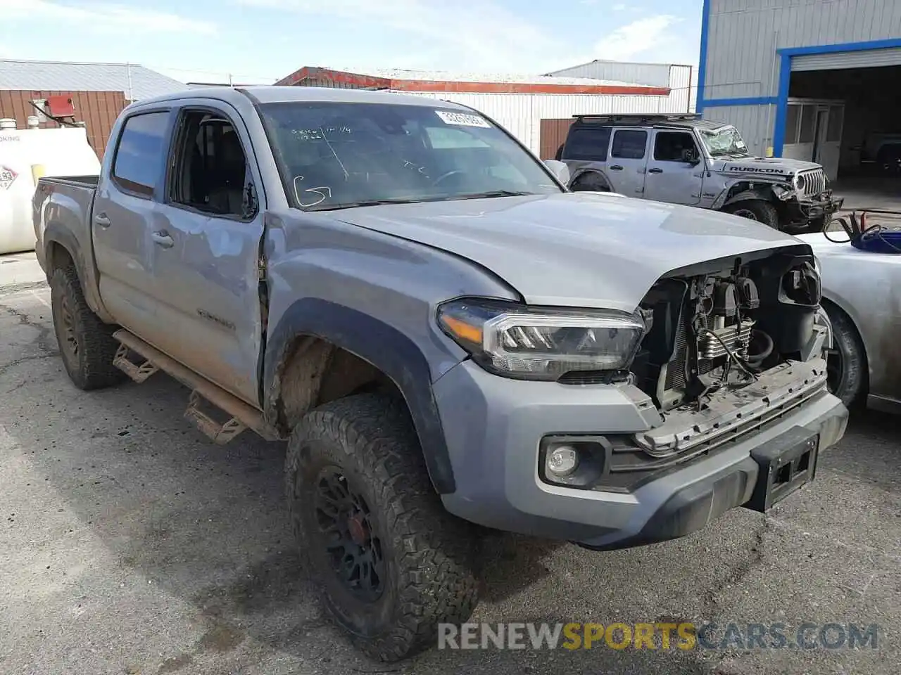 1 Photograph of a damaged car 3TMCZ5AN9LM299810 TOYOTA TACOMA 2020