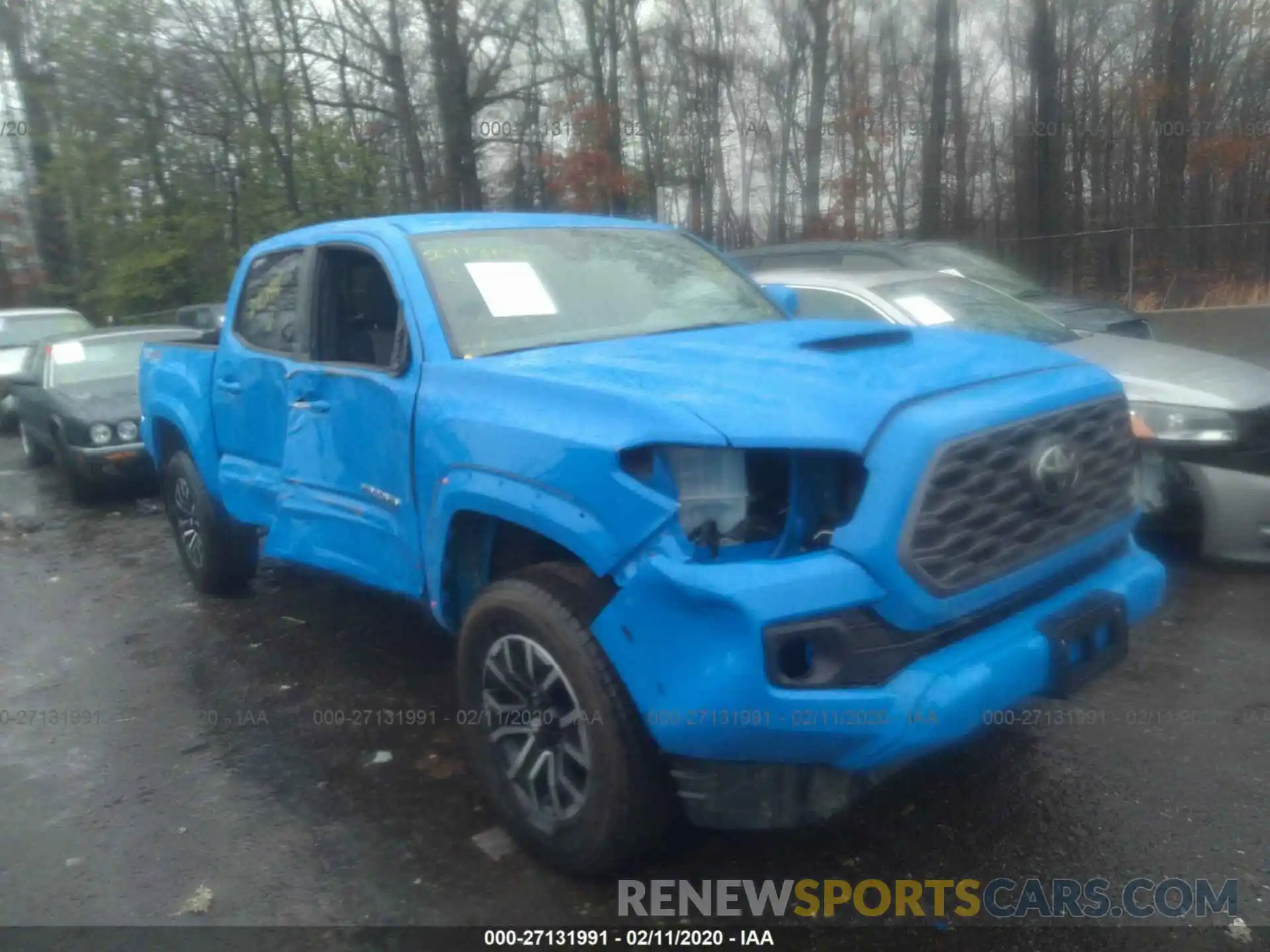 1 Photograph of a damaged car 3TMCZ5AN9LM300471 TOYOTA TACOMA 2020