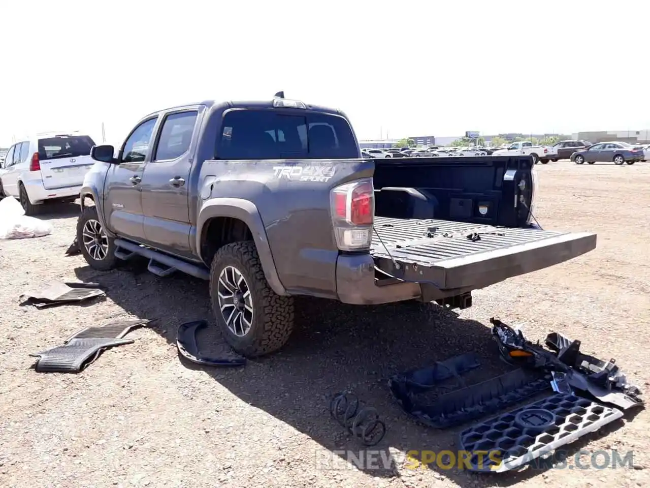 3 Photograph of a damaged car 3TMCZ5AN9LM301071 TOYOTA TACOMA 2020