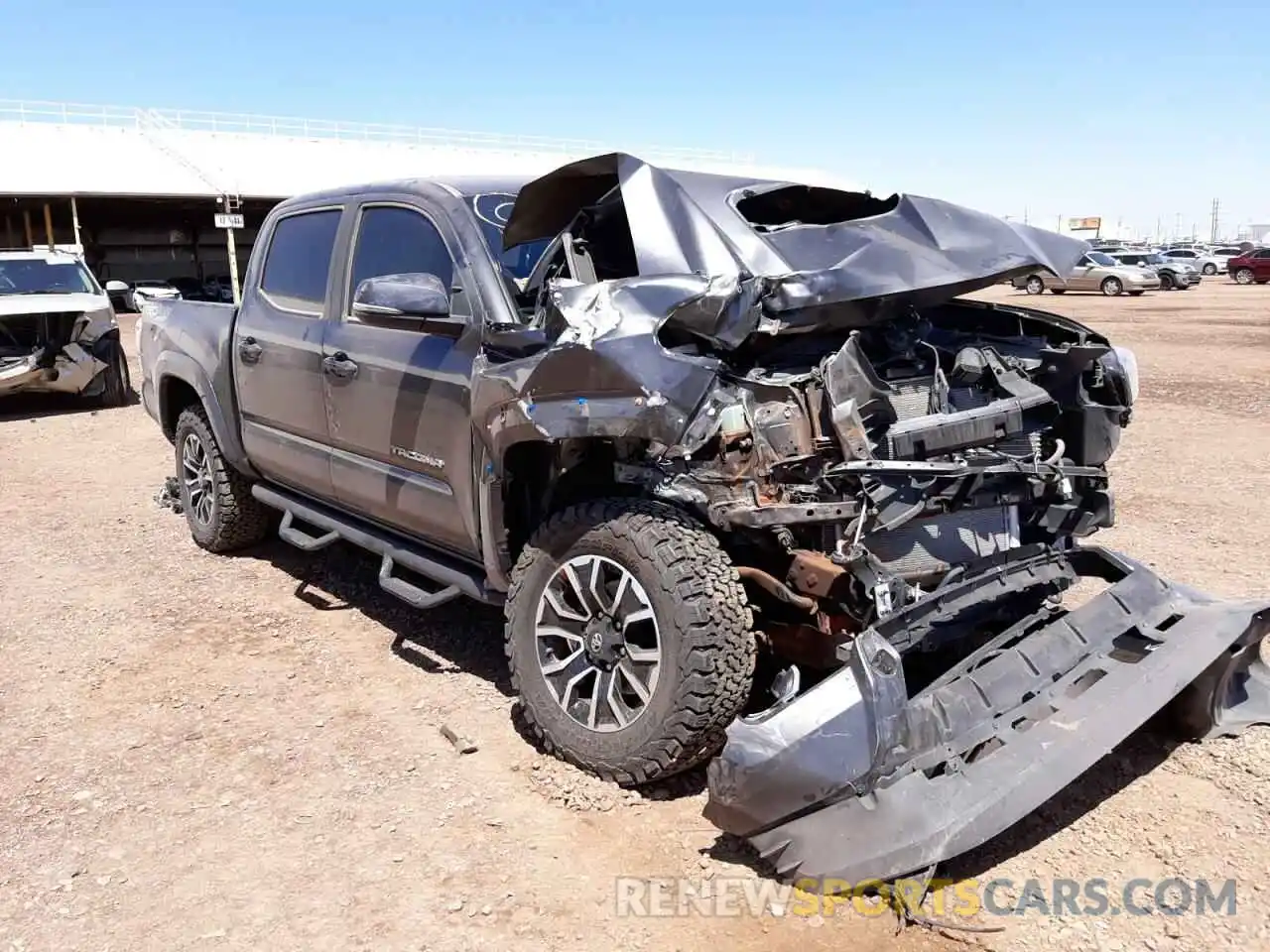 9 Photograph of a damaged car 3TMCZ5AN9LM301071 TOYOTA TACOMA 2020