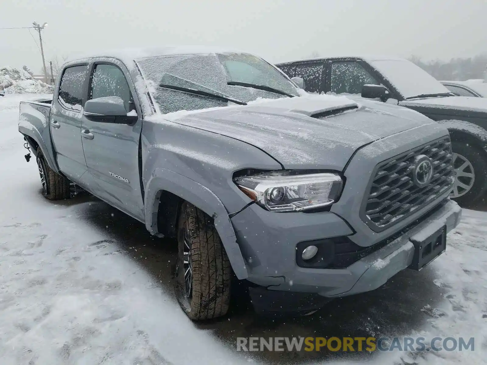 1 Photograph of a damaged car 3TMCZ5AN9LM303094 TOYOTA TACOMA 2020