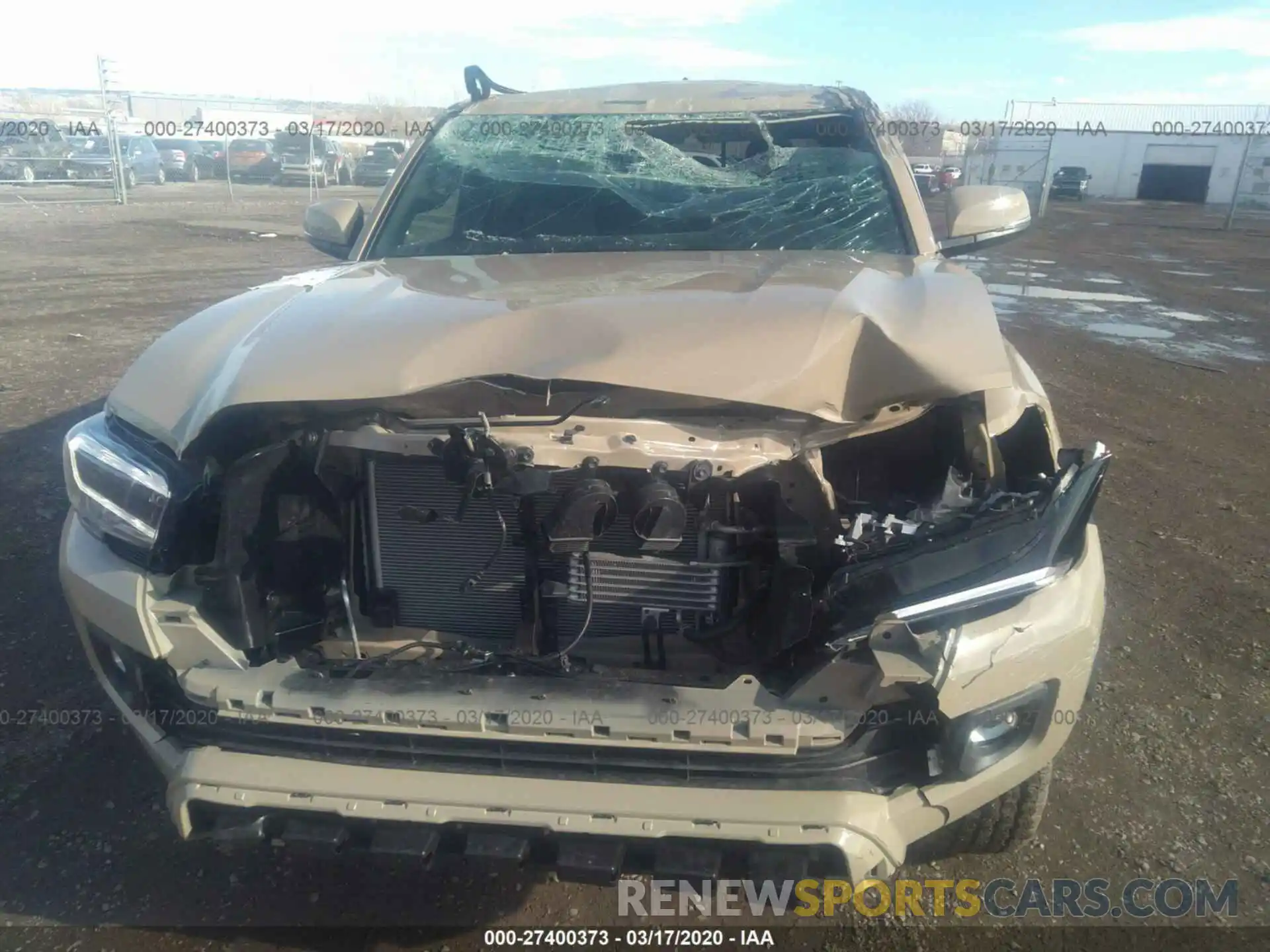 6 Photograph of a damaged car 3TMCZ5AN9LM303614 TOYOTA TACOMA 2020