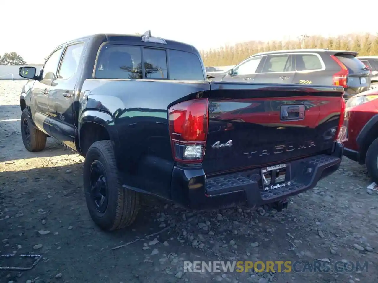 3 Photograph of a damaged car 3TMCZ5AN9LM306027 TOYOTA TACOMA 2020