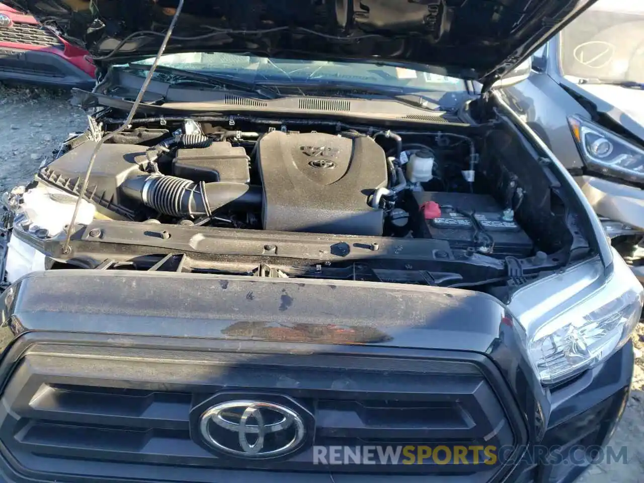 7 Photograph of a damaged car 3TMCZ5AN9LM306027 TOYOTA TACOMA 2020