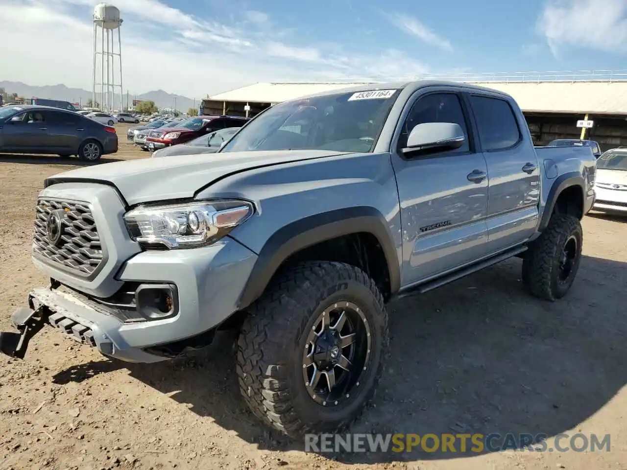 1 Photograph of a damaged car 3TMCZ5AN9LM306531 TOYOTA TACOMA 2020