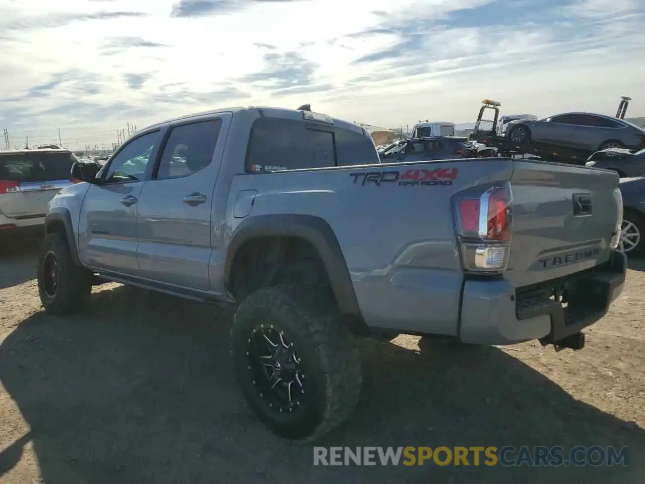 2 Photograph of a damaged car 3TMCZ5AN9LM306531 TOYOTA TACOMA 2020