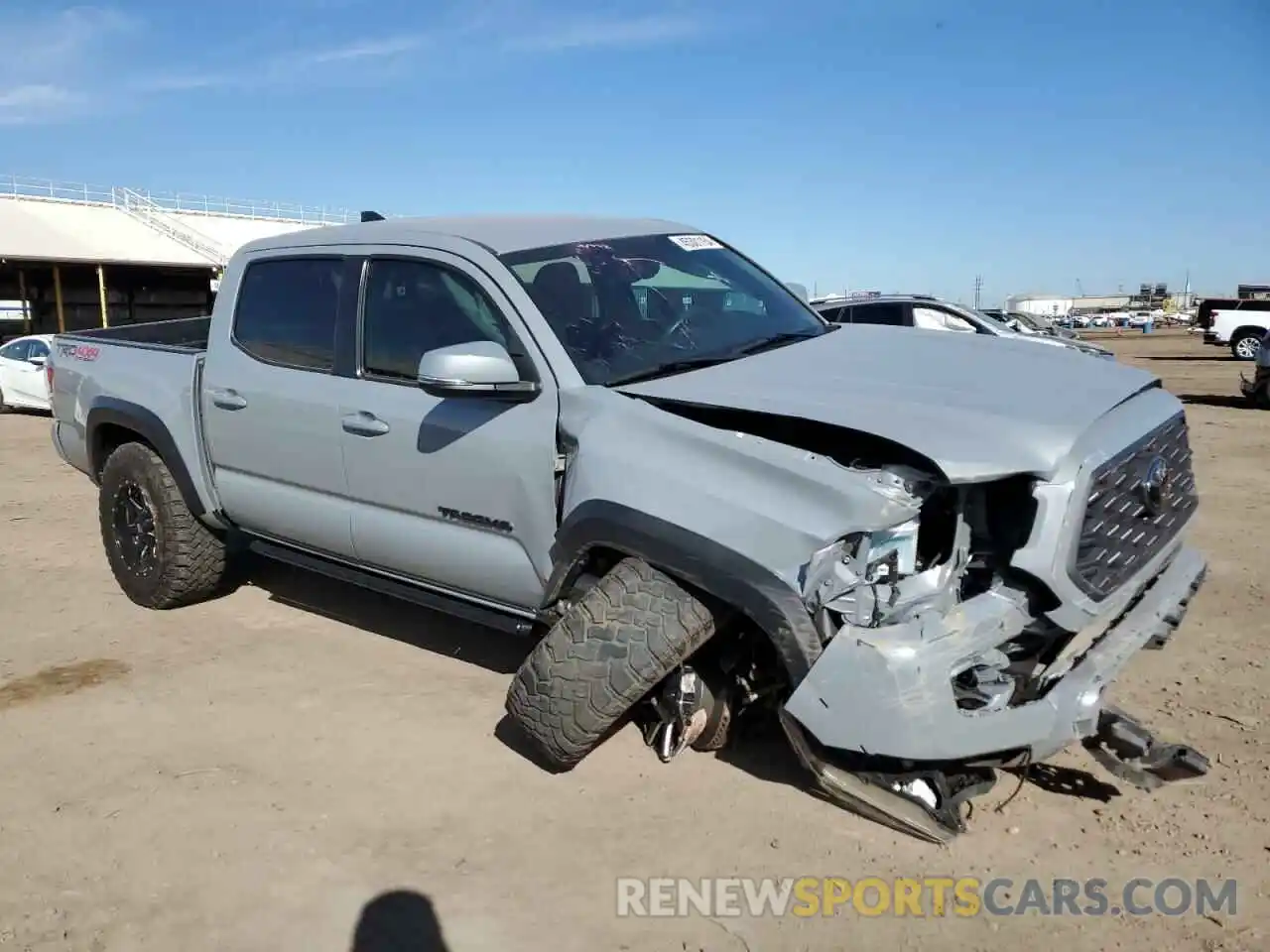 4 Photograph of a damaged car 3TMCZ5AN9LM306531 TOYOTA TACOMA 2020