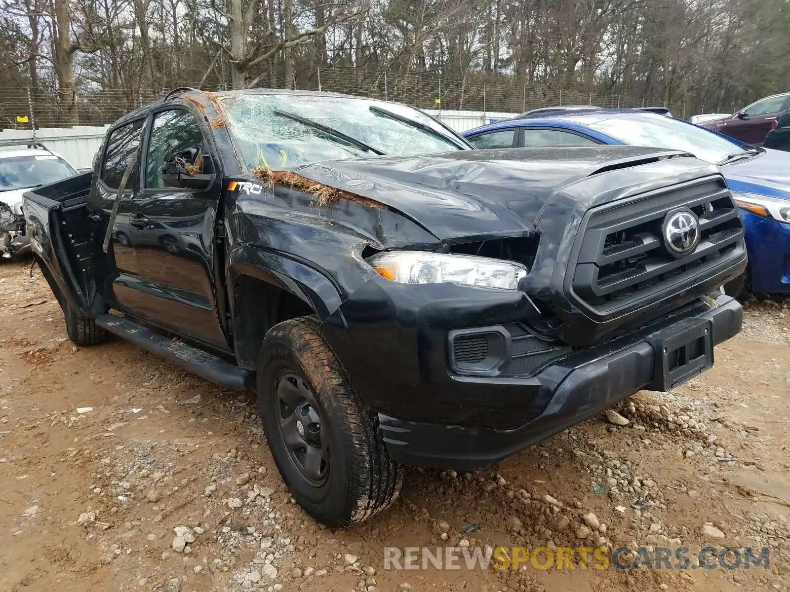 1 Photograph of a damaged car 3TMCZ5AN9LM307050 TOYOTA TACOMA 2020