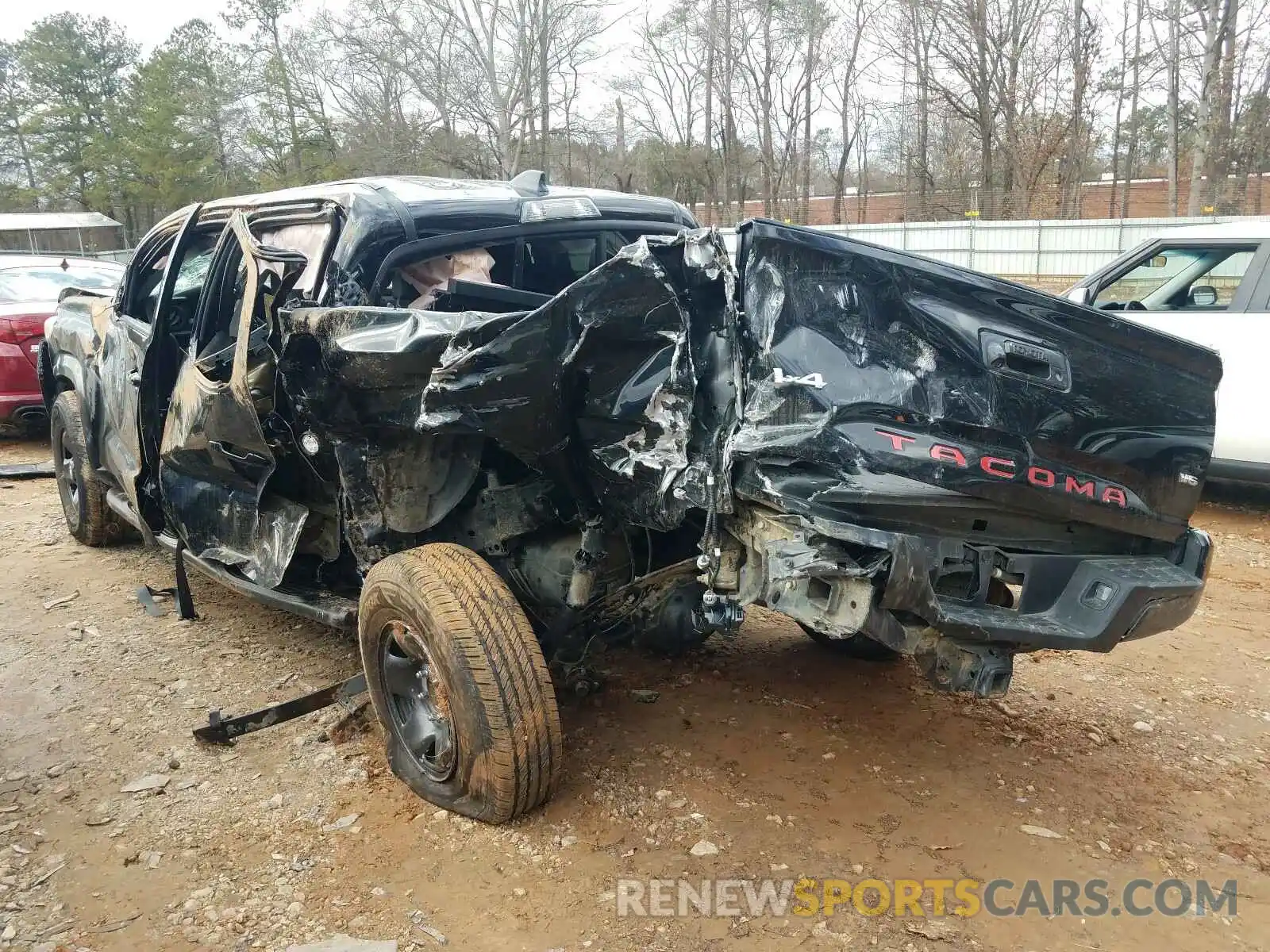 3 Photograph of a damaged car 3TMCZ5AN9LM307050 TOYOTA TACOMA 2020