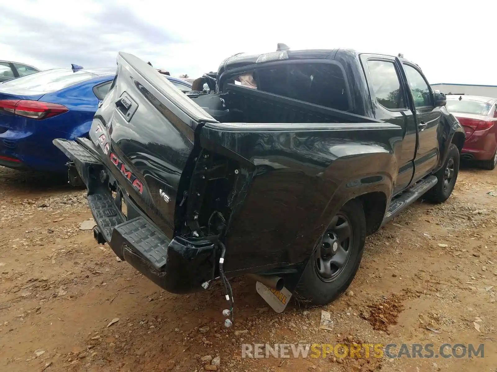 4 Photograph of a damaged car 3TMCZ5AN9LM307050 TOYOTA TACOMA 2020