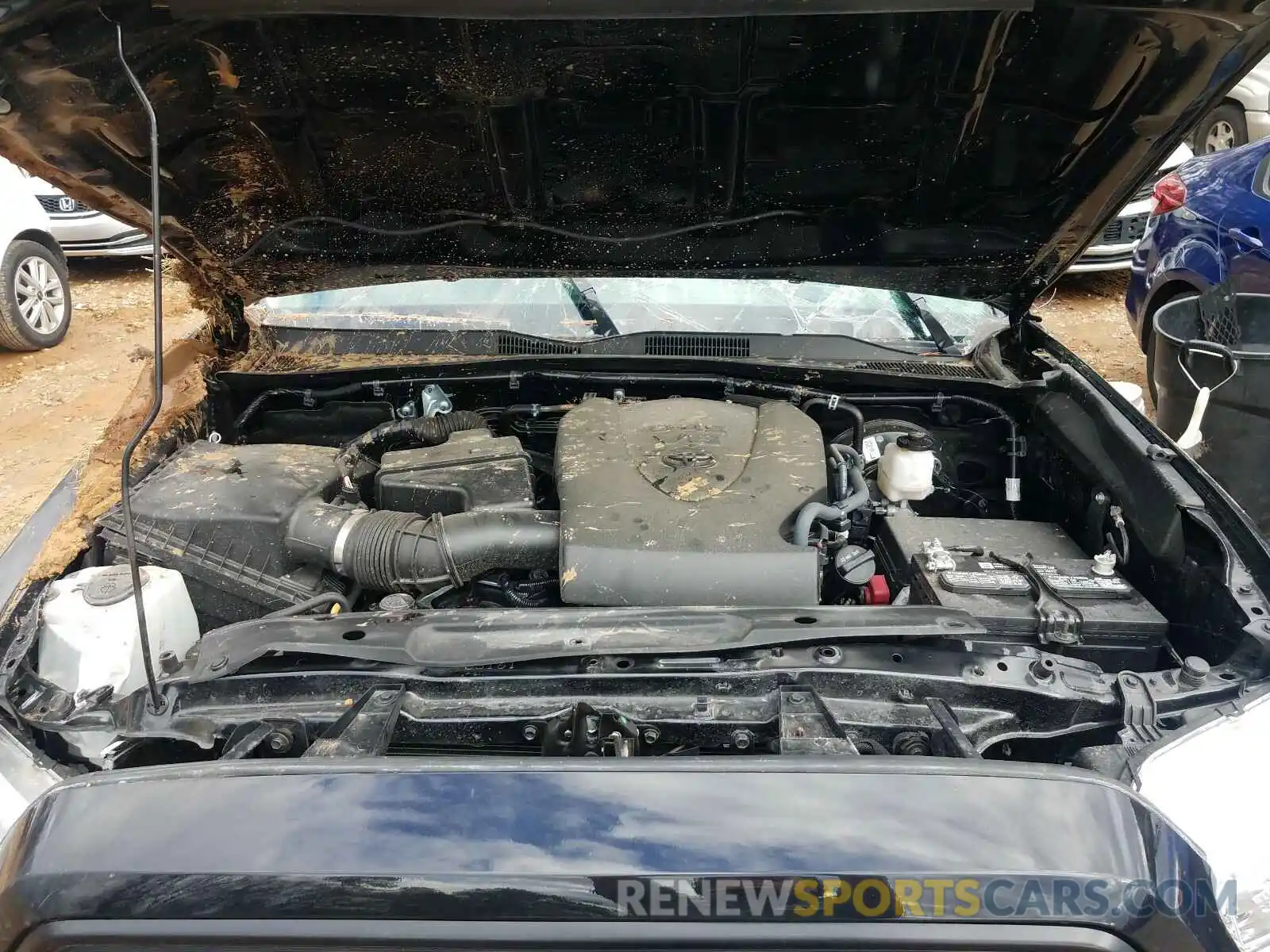 7 Photograph of a damaged car 3TMCZ5AN9LM307050 TOYOTA TACOMA 2020