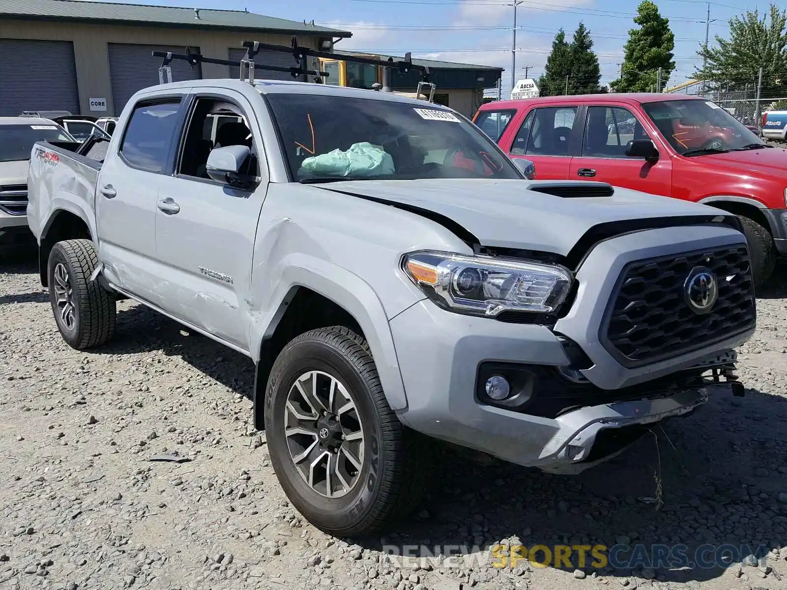 1 Photograph of a damaged car 3TMCZ5AN9LM309719 TOYOTA TACOMA 2020