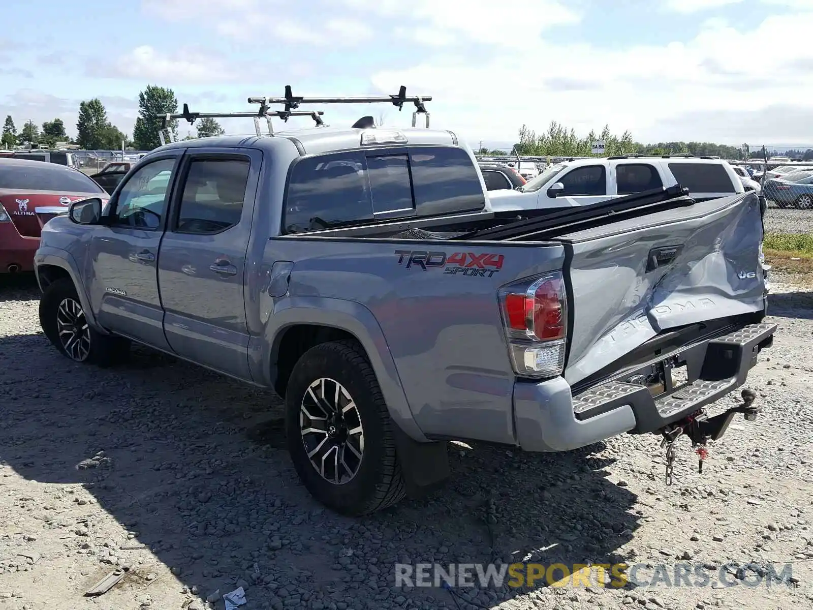 3 Photograph of a damaged car 3TMCZ5AN9LM309719 TOYOTA TACOMA 2020