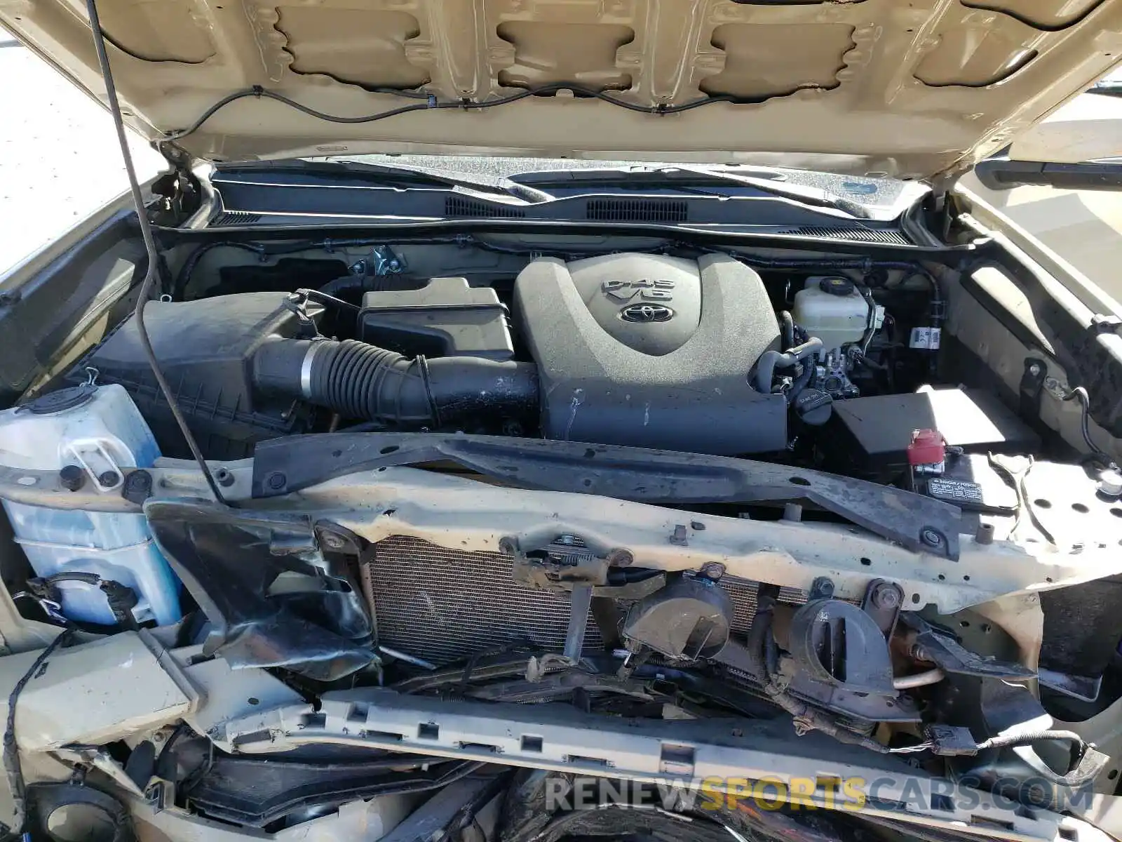 7 Photograph of a damaged car 3TMCZ5AN9LM313074 TOYOTA TACOMA 2020