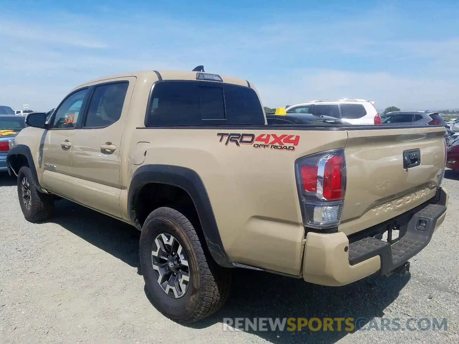 3 Photograph of a damaged car 3TMCZ5AN9LM317285 TOYOTA TACOMA 2020