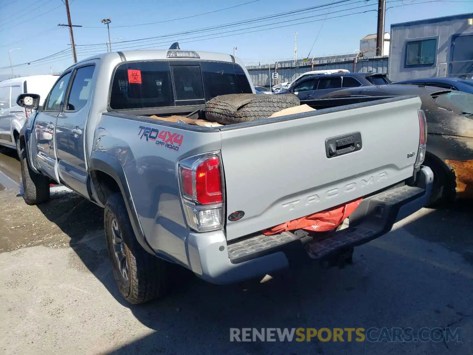 3 Photograph of a damaged car 3TMCZ5AN9LM318890 TOYOTA TACOMA 2020