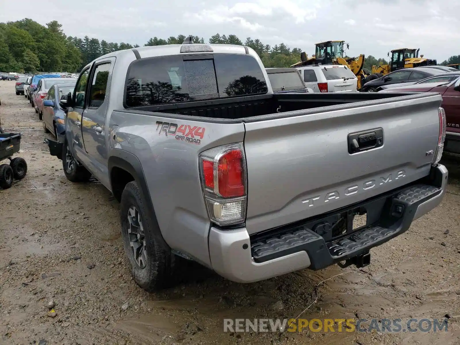 3 Photograph of a damaged car 3TMCZ5AN9LM320686 TOYOTA TACOMA 2020