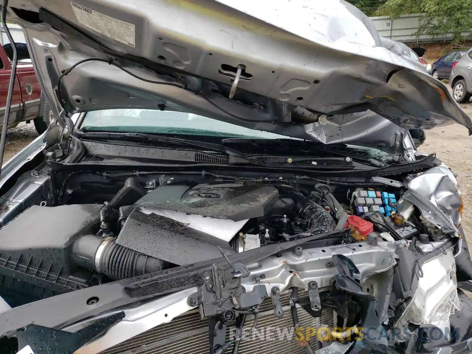 7 Photograph of a damaged car 3TMCZ5AN9LM320686 TOYOTA TACOMA 2020