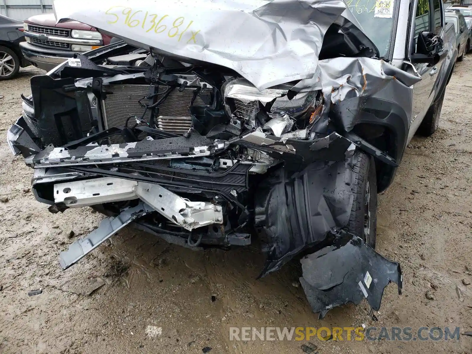 9 Photograph of a damaged car 3TMCZ5AN9LM320686 TOYOTA TACOMA 2020