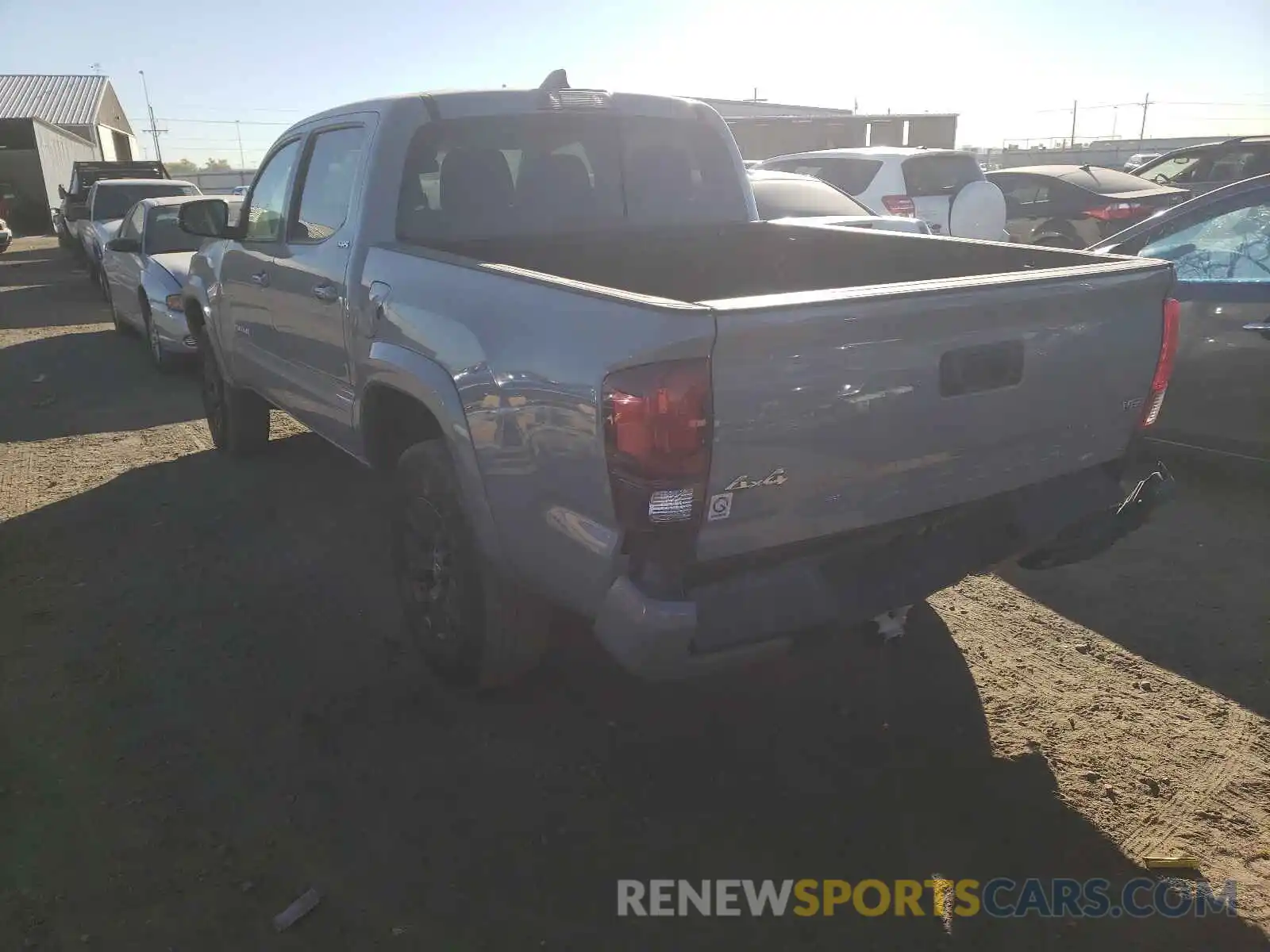 3 Photograph of a damaged car 3TMCZ5AN9LM322244 TOYOTA TACOMA 2020