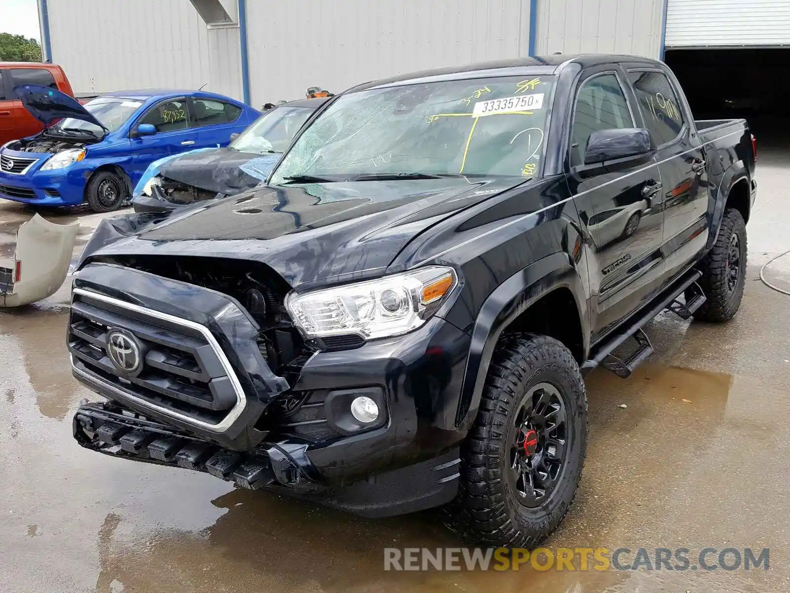 1 Photograph of a damaged car 3TMCZ5AN9LM323202 TOYOTA TACOMA 2020