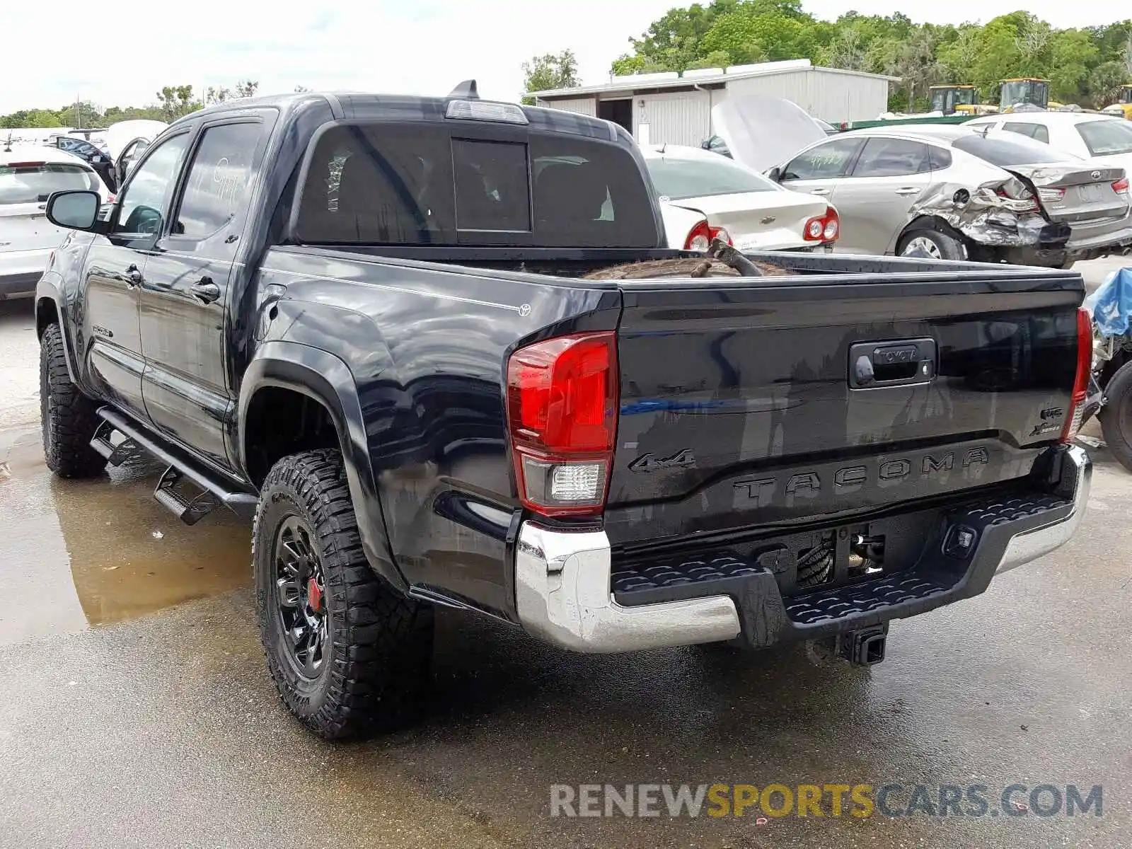 2 Photograph of a damaged car 3TMCZ5AN9LM323202 TOYOTA TACOMA 2020