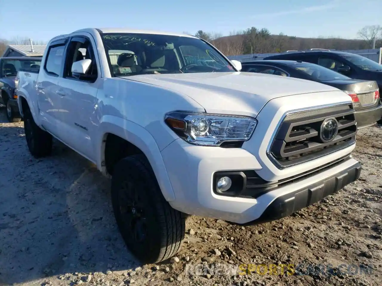 1 Photograph of a damaged car 3TMCZ5AN9LM323216 TOYOTA TACOMA 2020