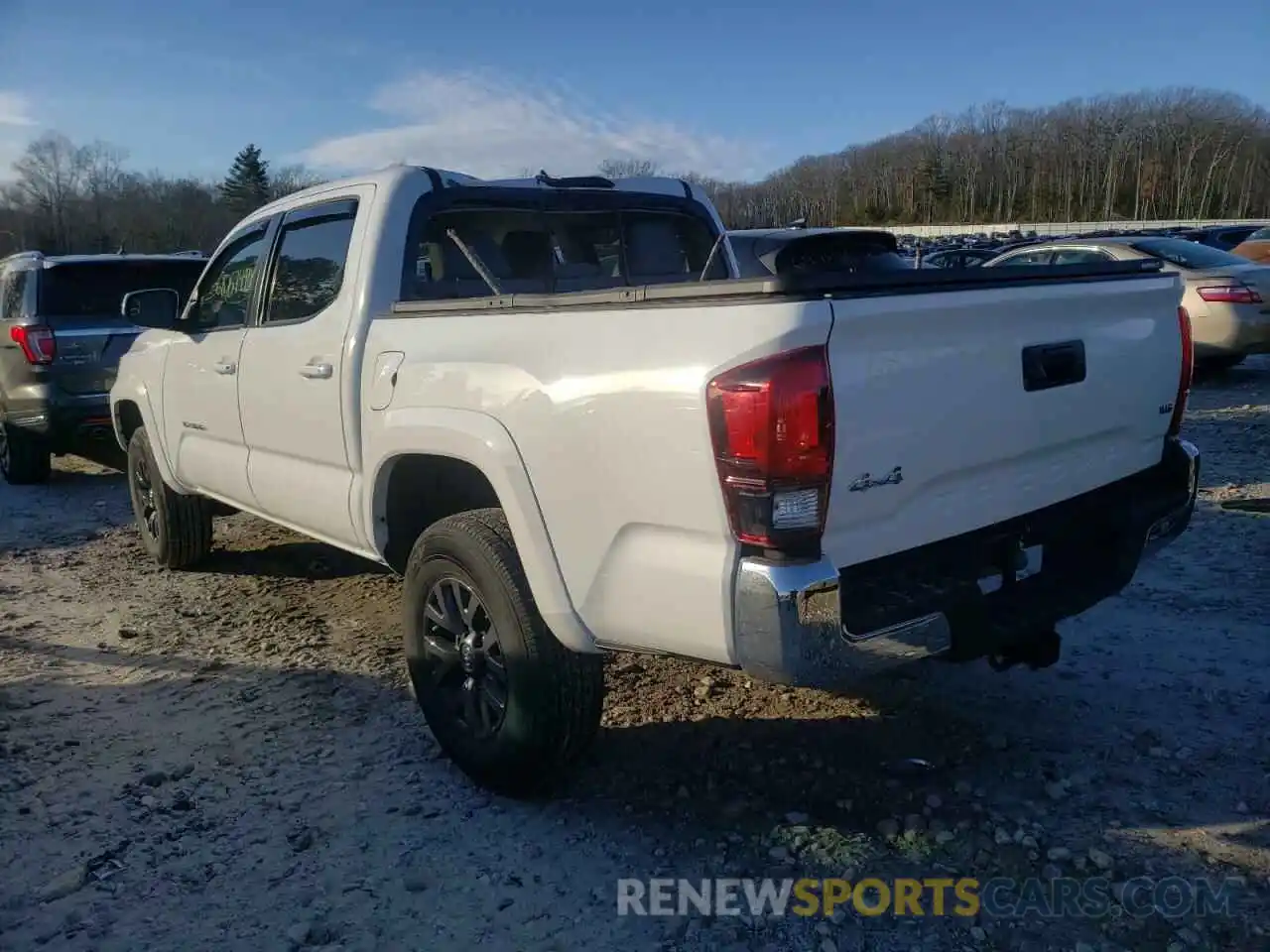 3 Photograph of a damaged car 3TMCZ5AN9LM323216 TOYOTA TACOMA 2020