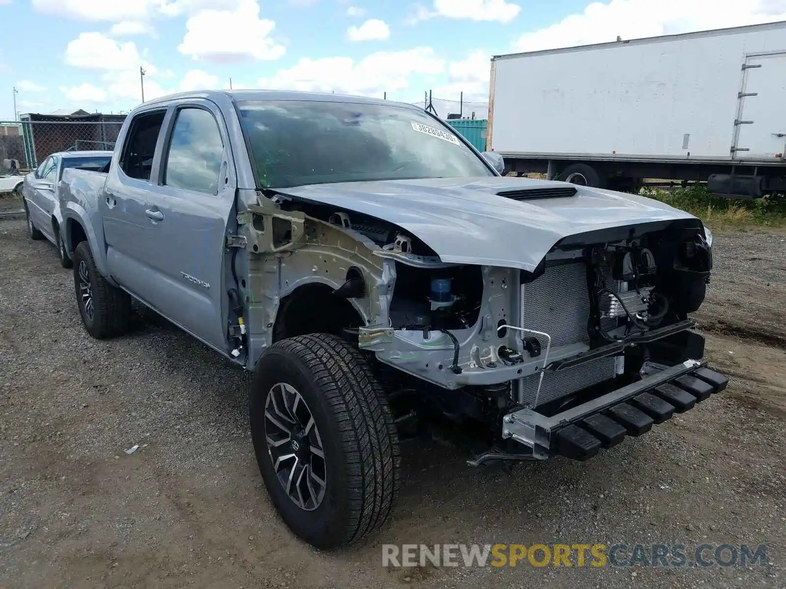 1 Photograph of a damaged car 3TMCZ5AN9LM324494 TOYOTA TACOMA 2020