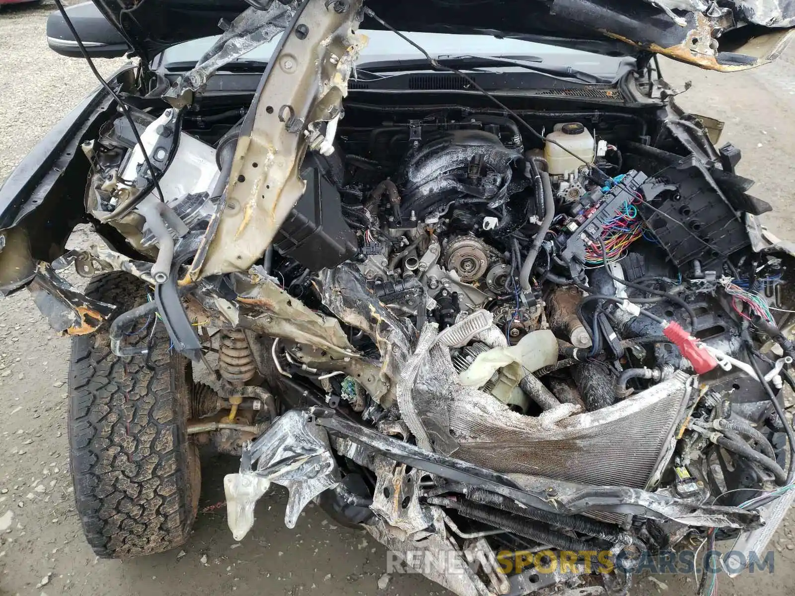 7 Photograph of a damaged car 3TMCZ5AN9LM324561 TOYOTA TACOMA 2020