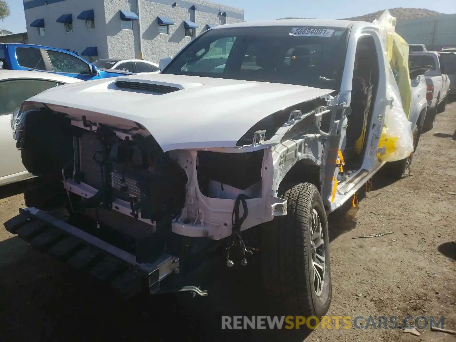 9 Photograph of a damaged car 3TMCZ5AN9LM324947 TOYOTA TACOMA 2020