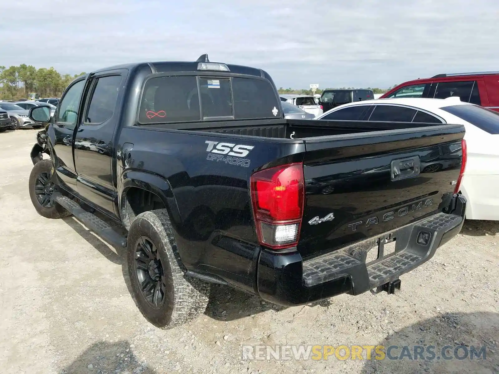 3 Photograph of a damaged car 3TMCZ5AN9LM325645 TOYOTA TACOMA 2020