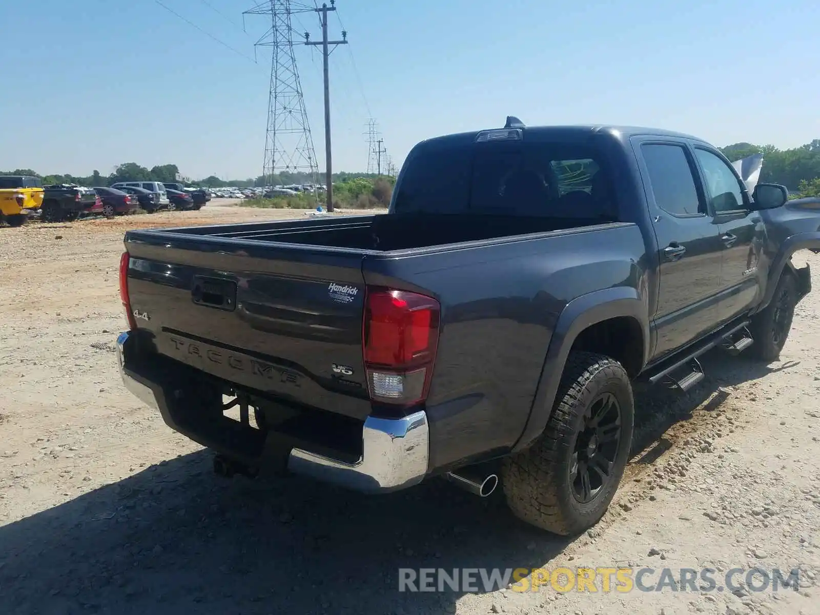 4 Photograph of a damaged car 3TMCZ5AN9LM328786 TOYOTA TACOMA 2020