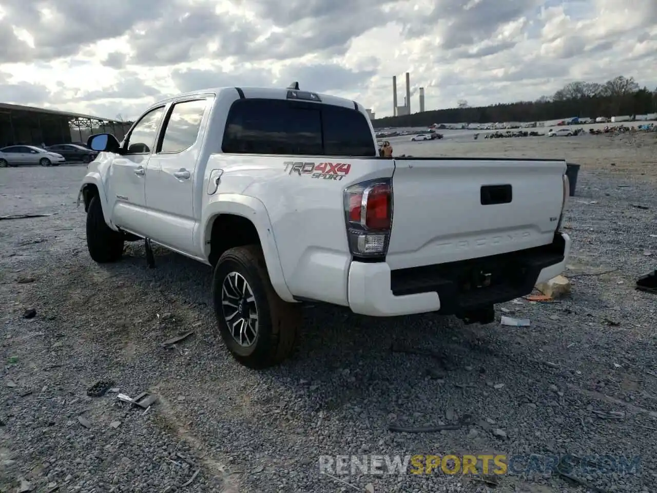 3 Photograph of a damaged car 3TMCZ5AN9LM329761 TOYOTA TACOMA 2020