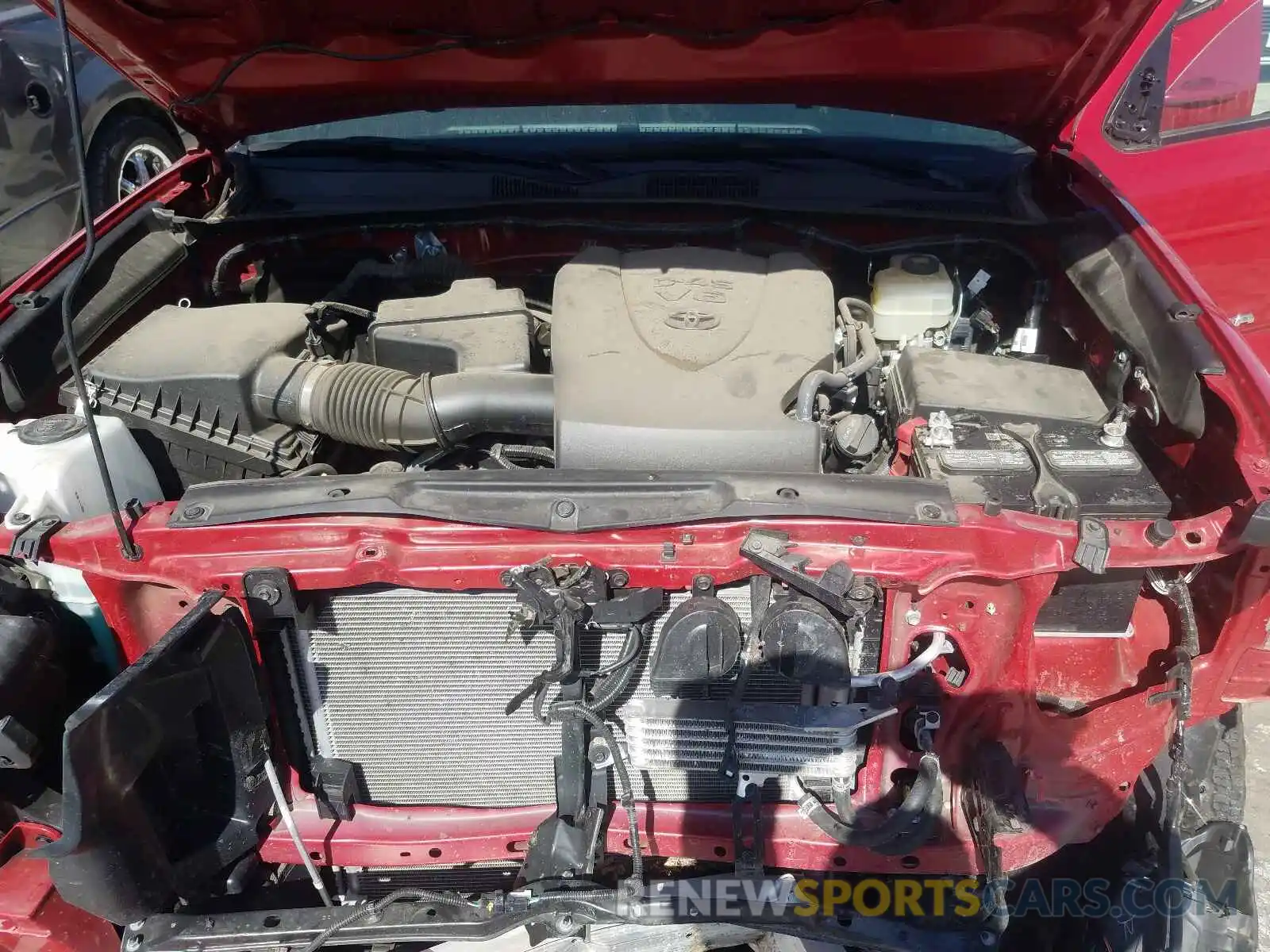 7 Photograph of a damaged car 3TMCZ5AN9LM338783 TOYOTA TACOMA 2020