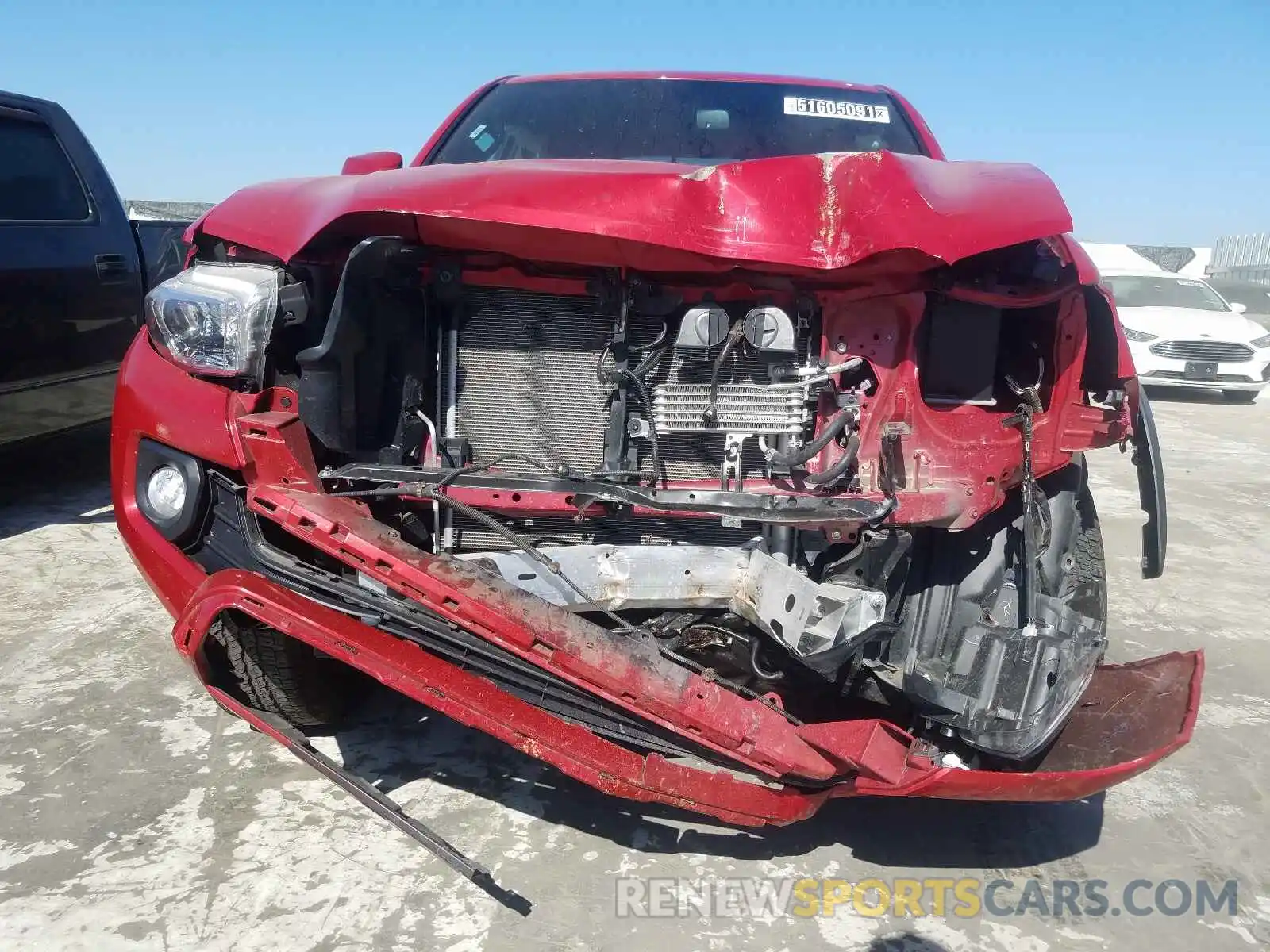 9 Photograph of a damaged car 3TMCZ5AN9LM338783 TOYOTA TACOMA 2020