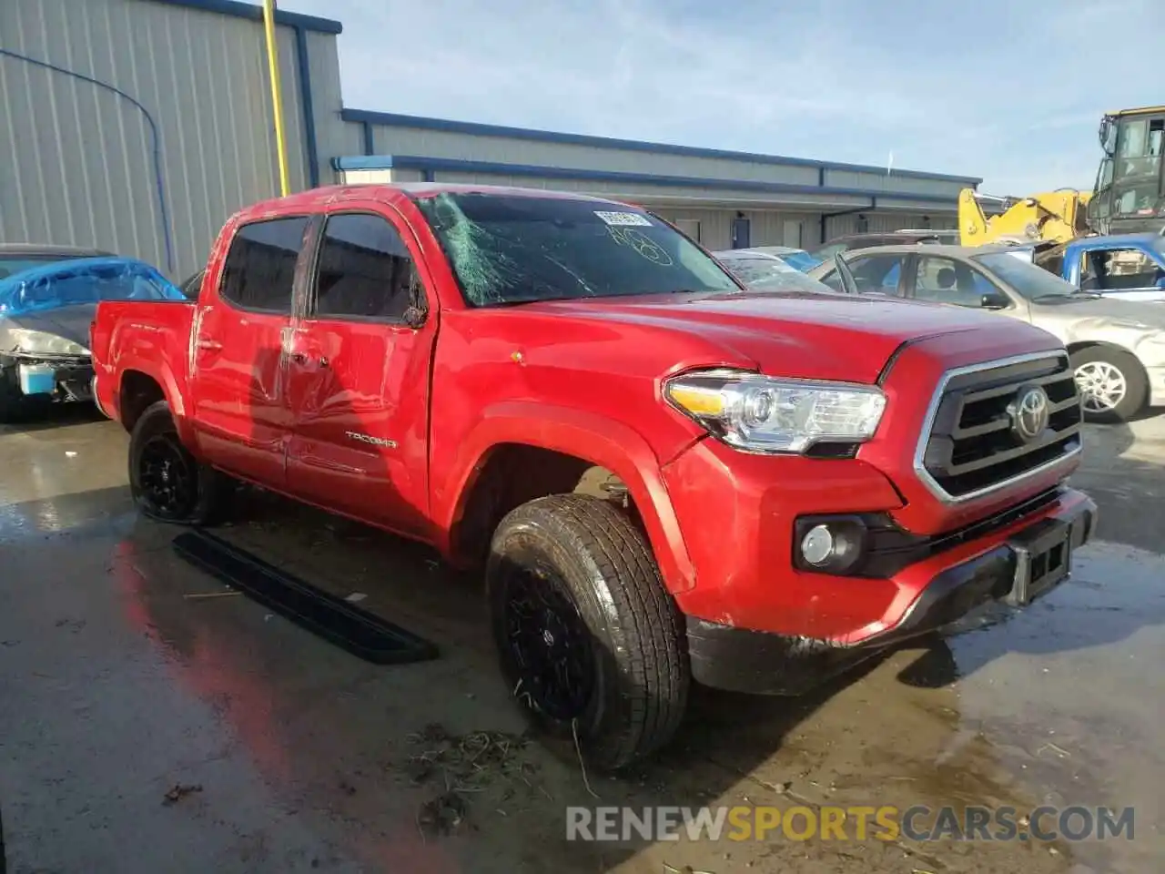 1 Photograph of a damaged car 3TMCZ5AN9LM339321 TOYOTA TACOMA 2020