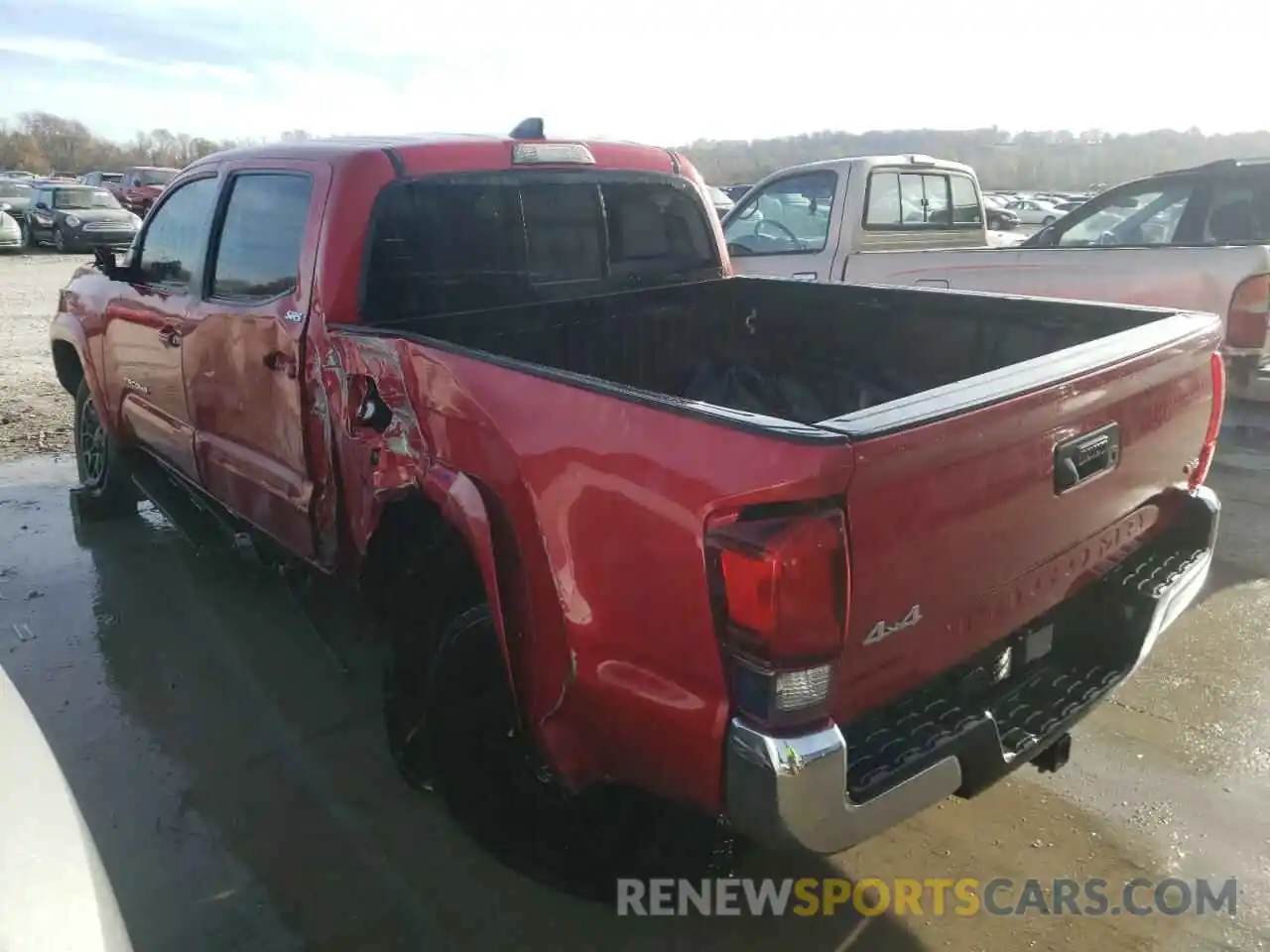 3 Photograph of a damaged car 3TMCZ5AN9LM339321 TOYOTA TACOMA 2020