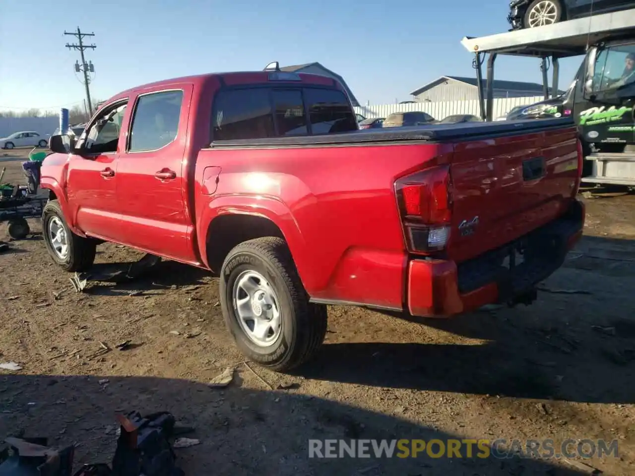 3 Photograph of a damaged car 3TMCZ5AN9LM339822 TOYOTA TACOMA 2020