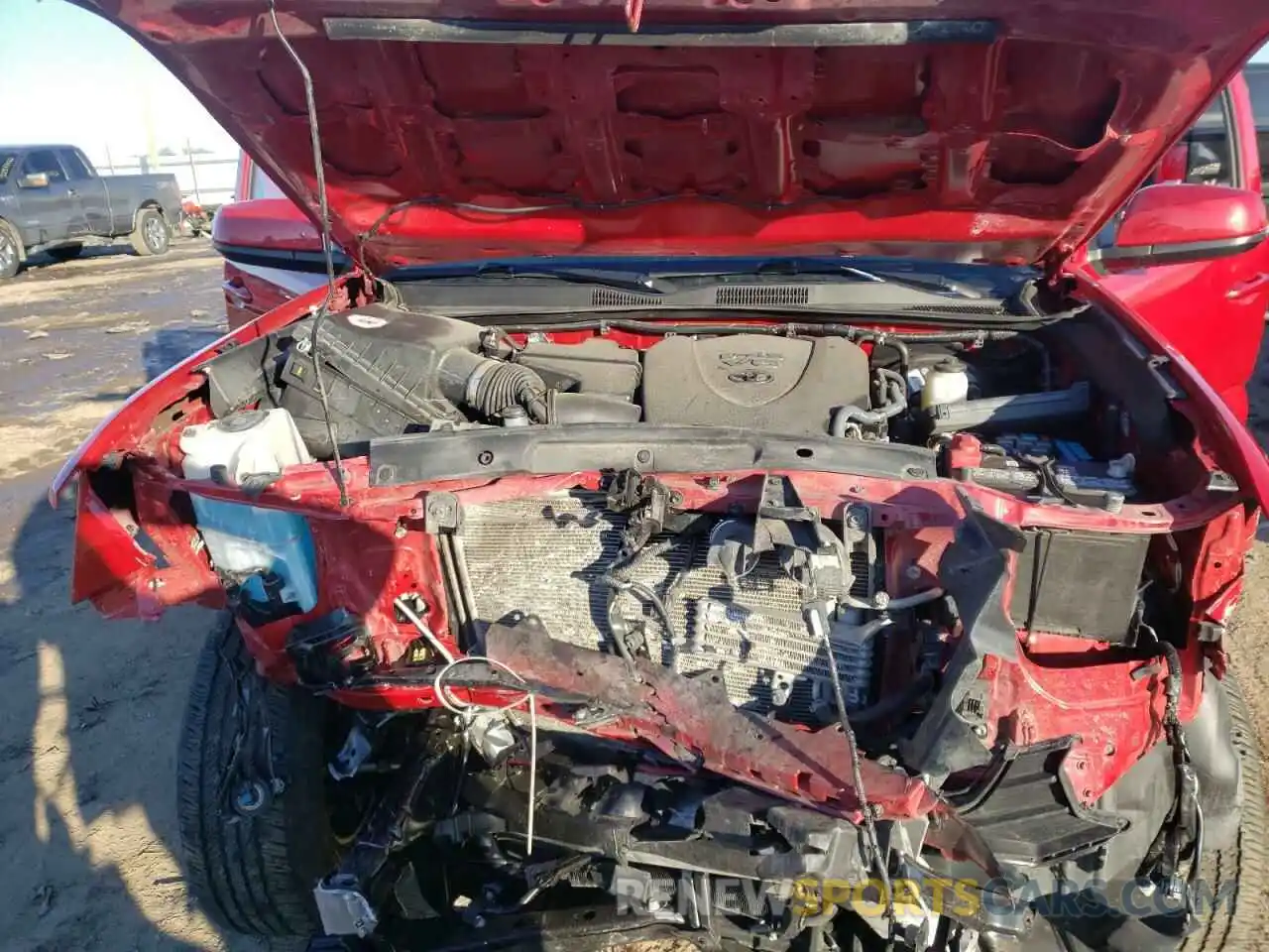 7 Photograph of a damaged car 3TMCZ5AN9LM339822 TOYOTA TACOMA 2020