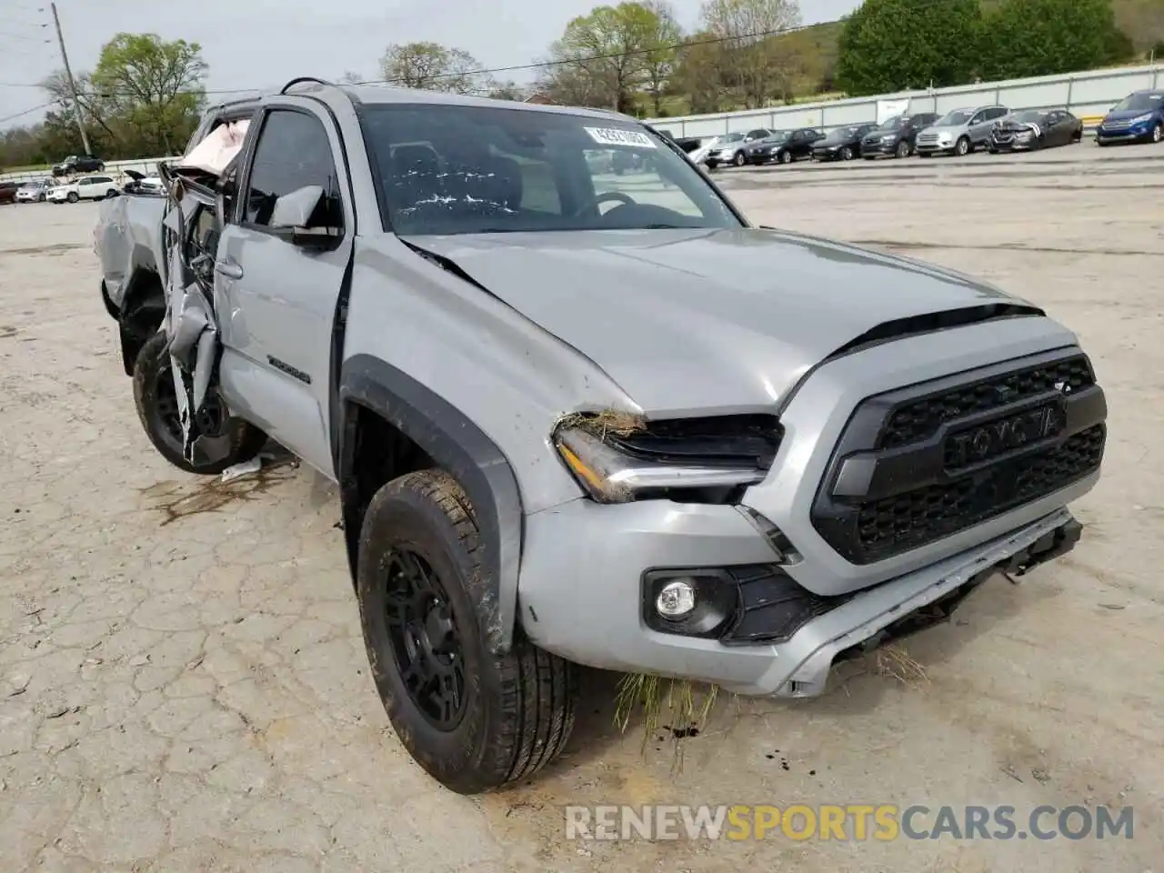 1 Photograph of a damaged car 3TMCZ5AN9LM343224 TOYOTA TACOMA 2020