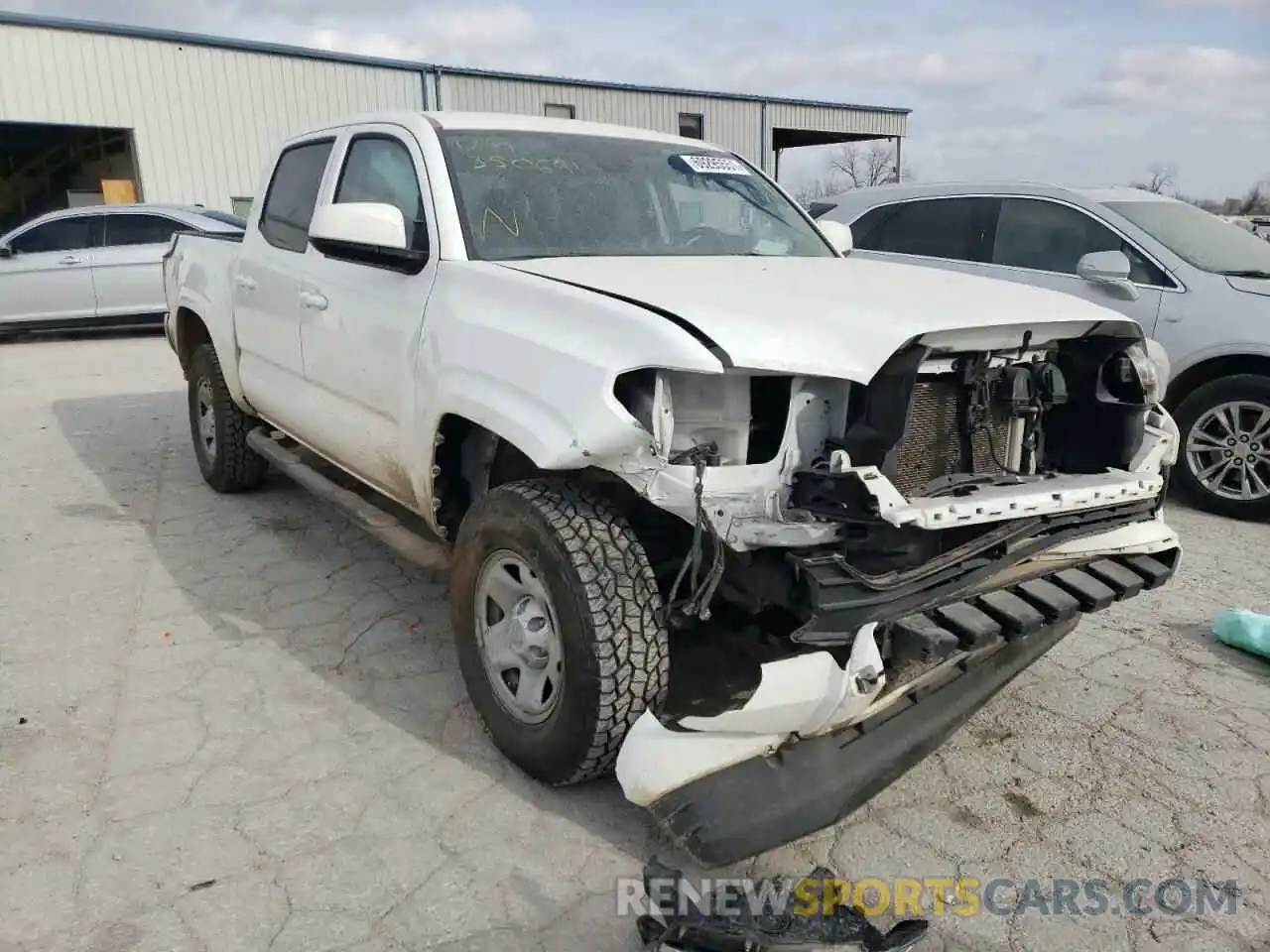 1 Photograph of a damaged car 3TMCZ5AN9LM350691 TOYOTA TACOMA 2020