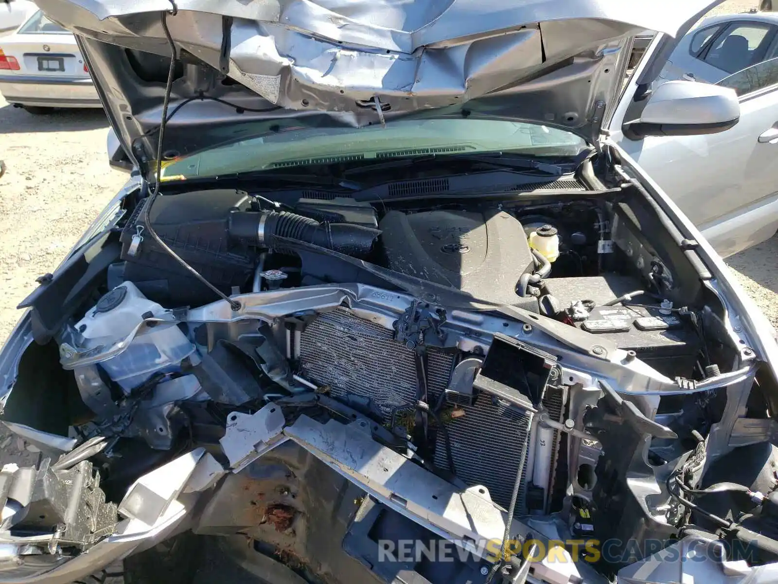 7 Photograph of a damaged car 3TMCZ5AN9LM351372 TOYOTA TACOMA 2020