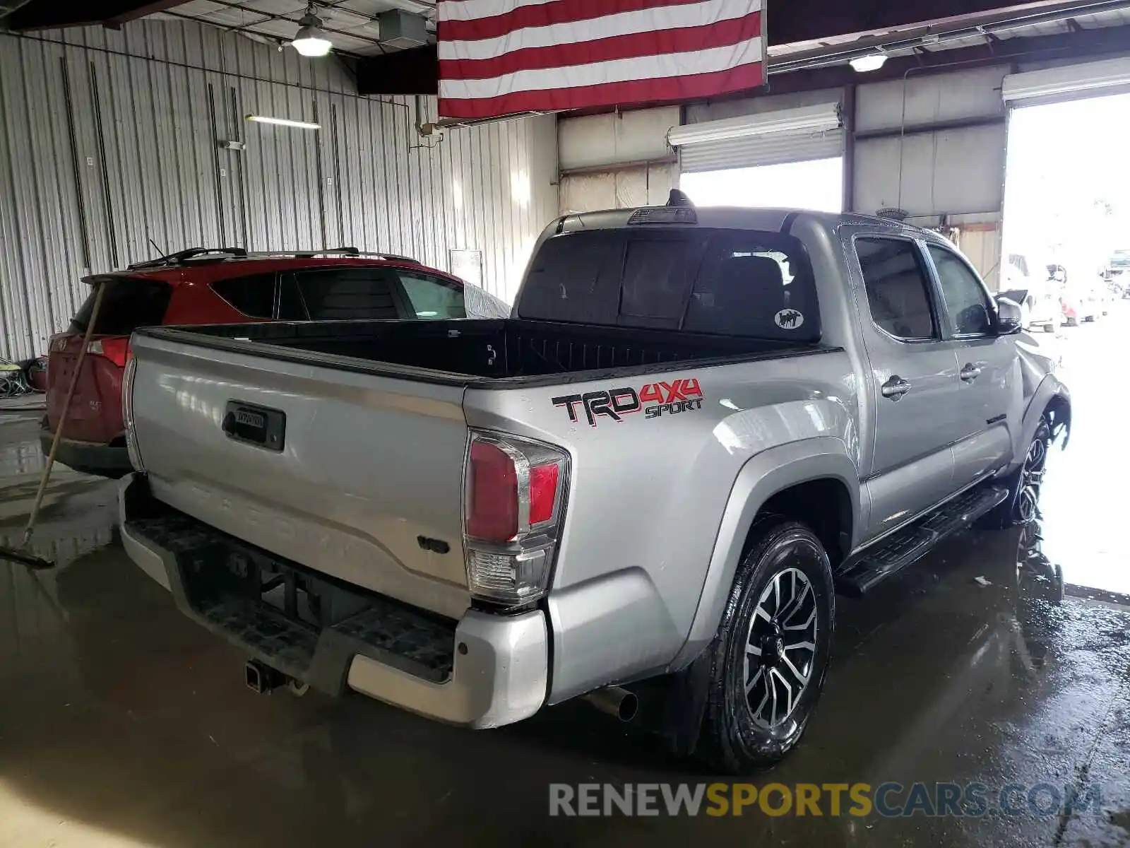 4 Photograph of a damaged car 3TMCZ5AN9LM354479 TOYOTA TACOMA 2020